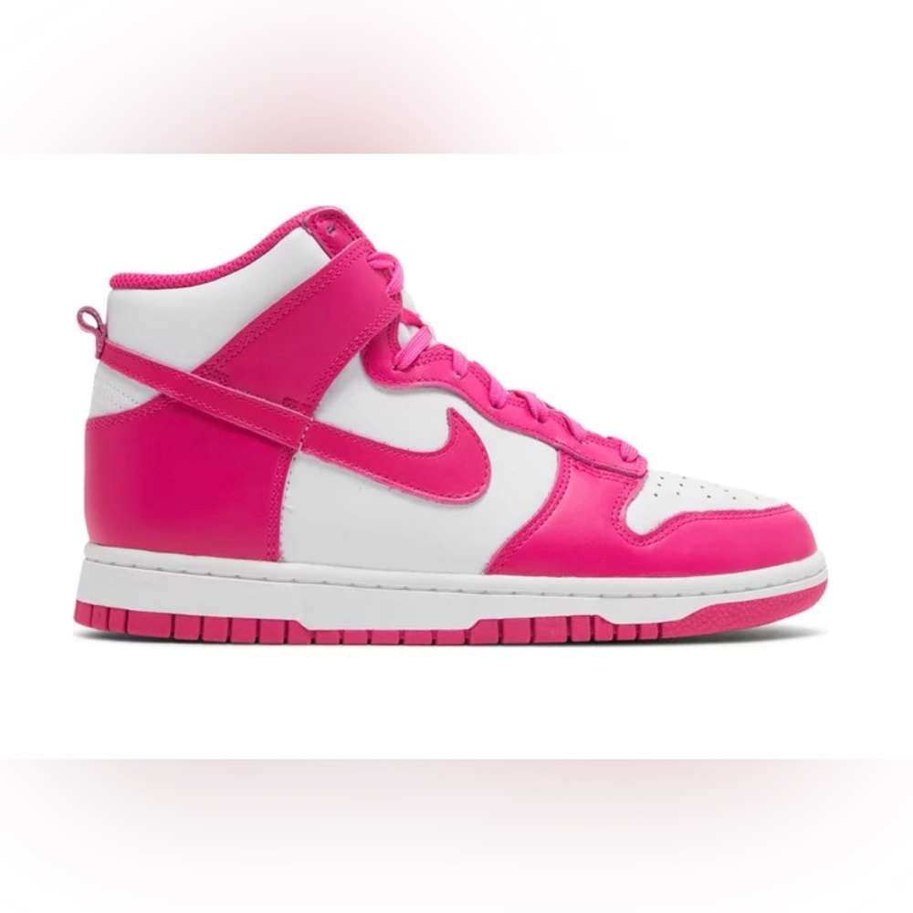 nike dunk high pink prime (price is negotiable)